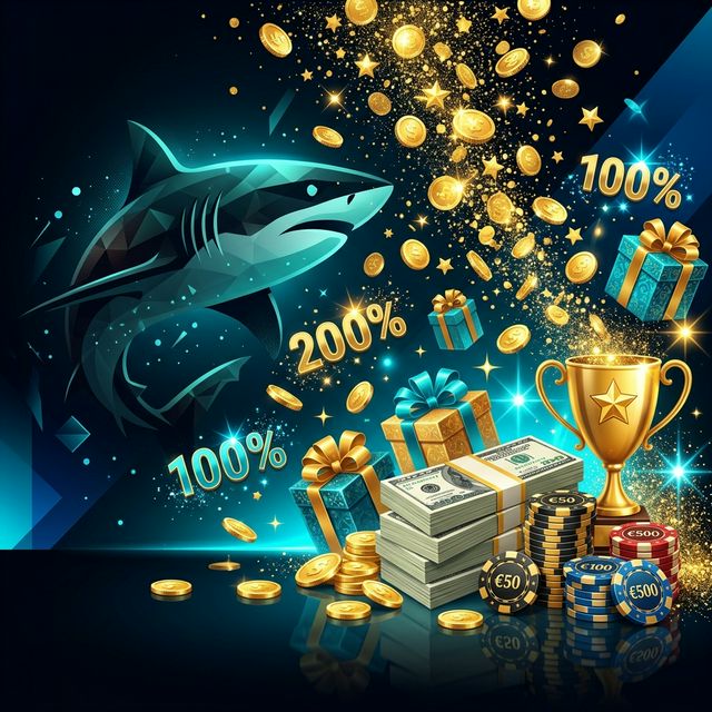 WinShark Casino Bonusangebote – Einzahlungsbonus, Freispiele, Cashback